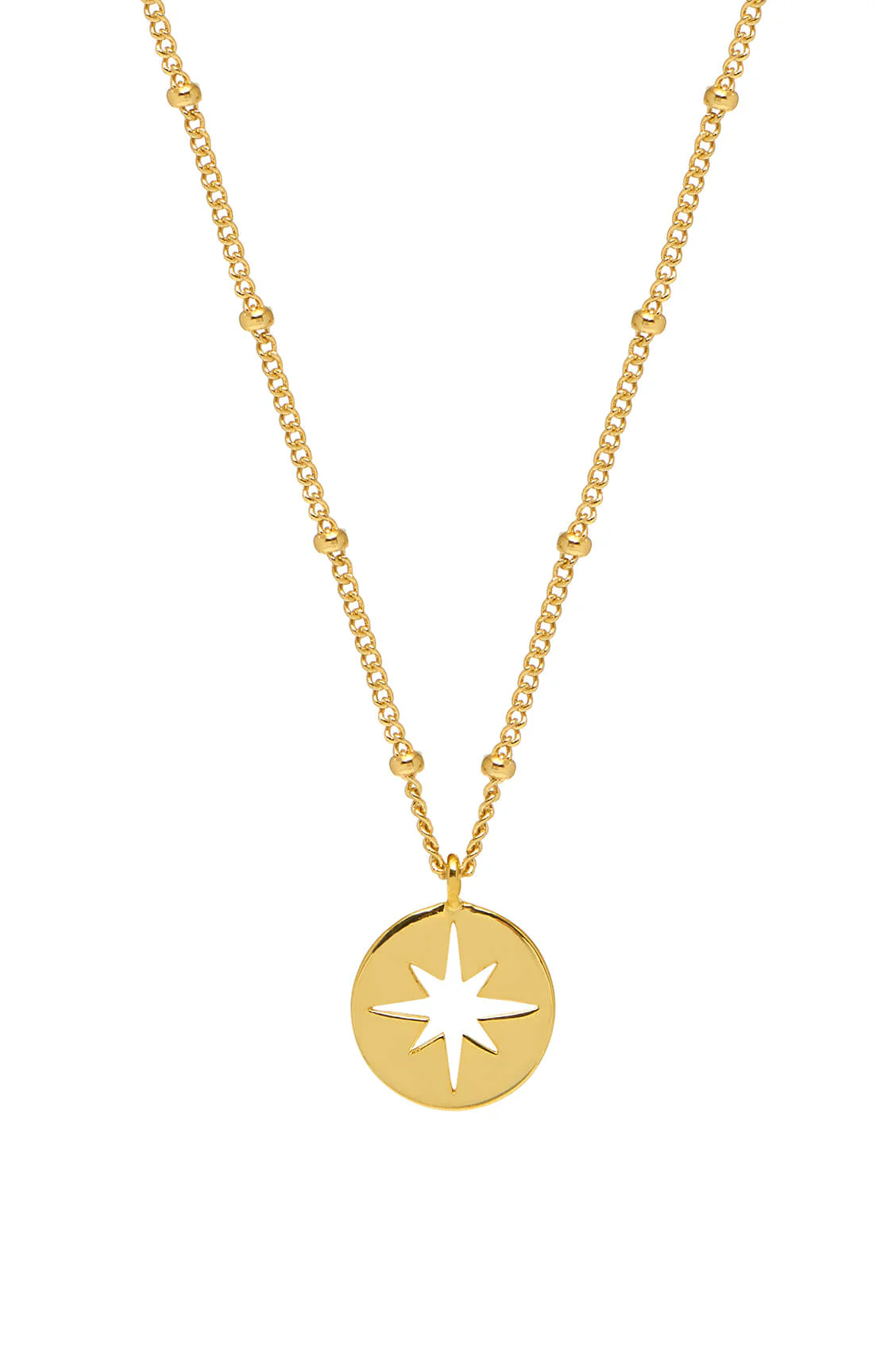 Starburst Disc Necklace - Image 3