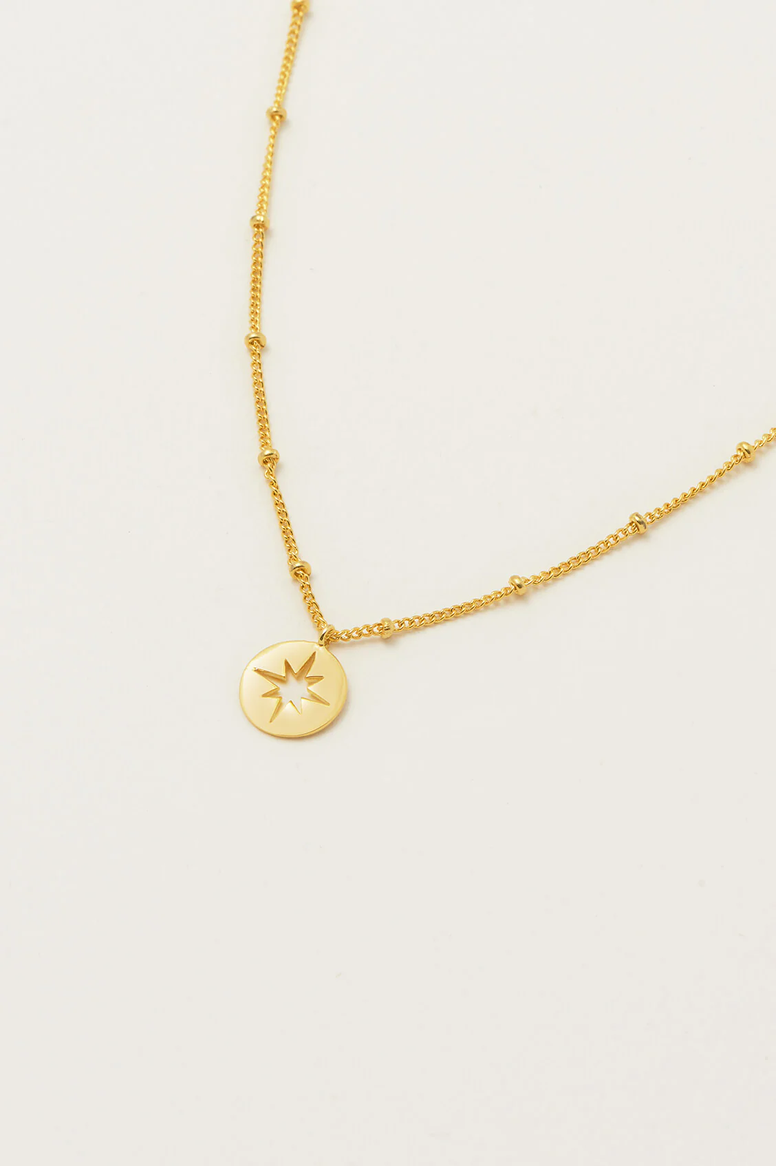 Starburst Disc Necklace - Image 4