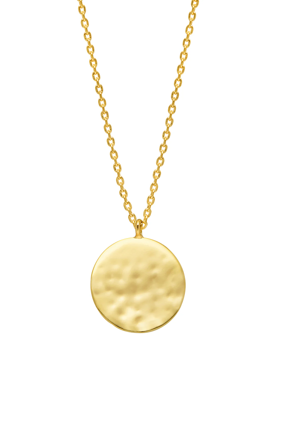 Hammered Disc Pendant - Image 3