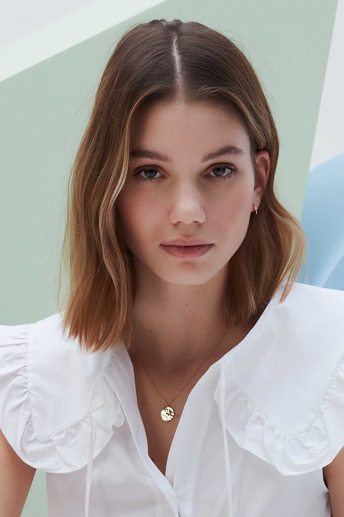 Hammered Disc Pendant - Image 9