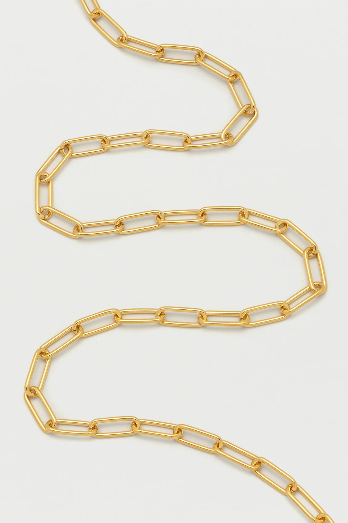 Paperclip Link Chain Necklace - Image 4