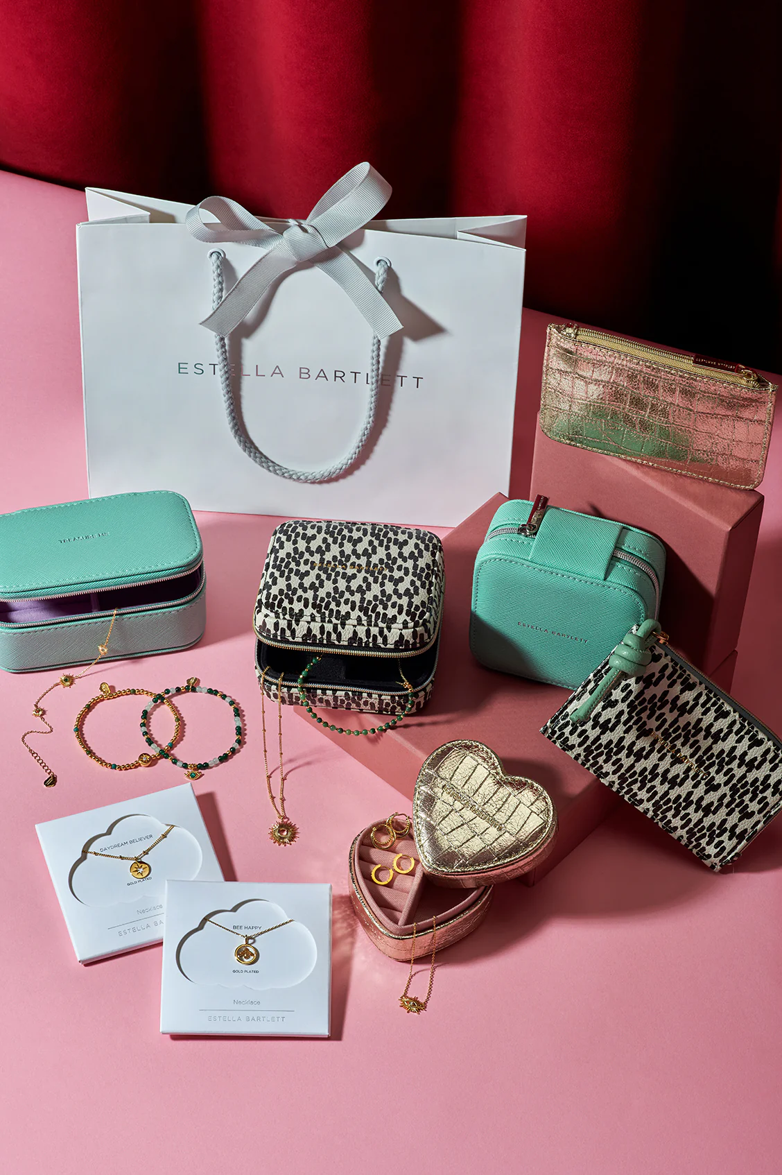 Hoop Earrings with White CZ - Image 5