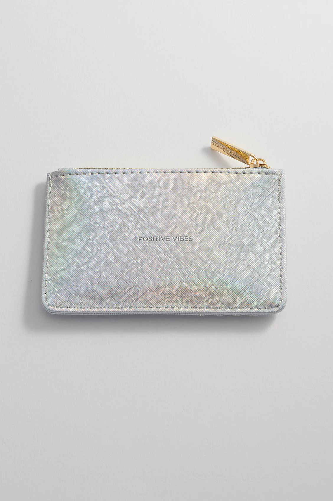 Positive Vibes Rectangle Card Purse - Image 5