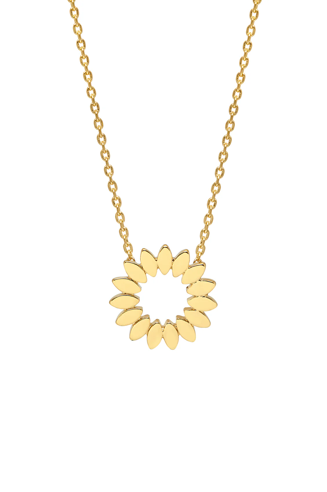 Modern Flower Necklace - Image 3