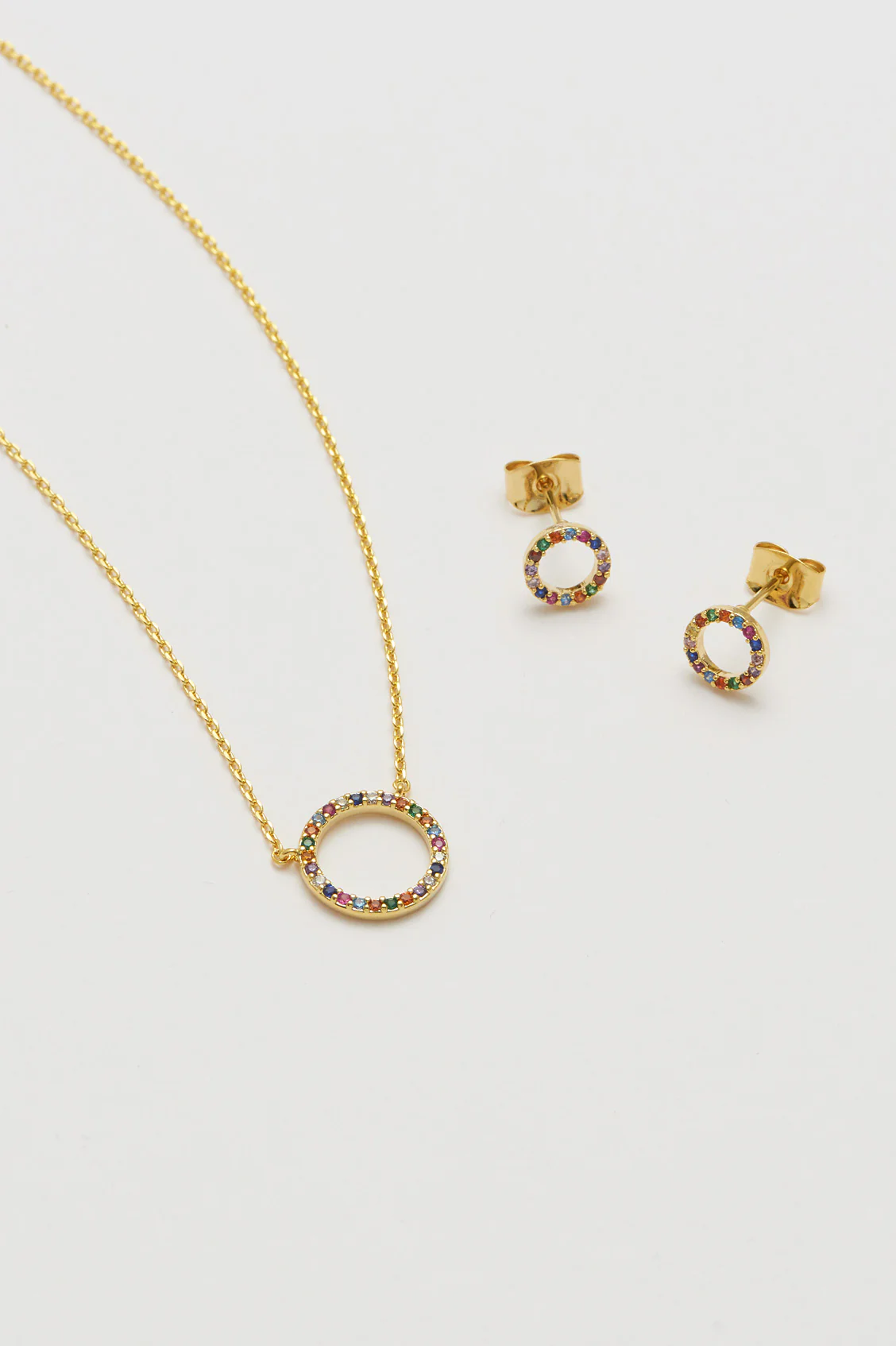 Rainbow Circle Necklace - Image 7