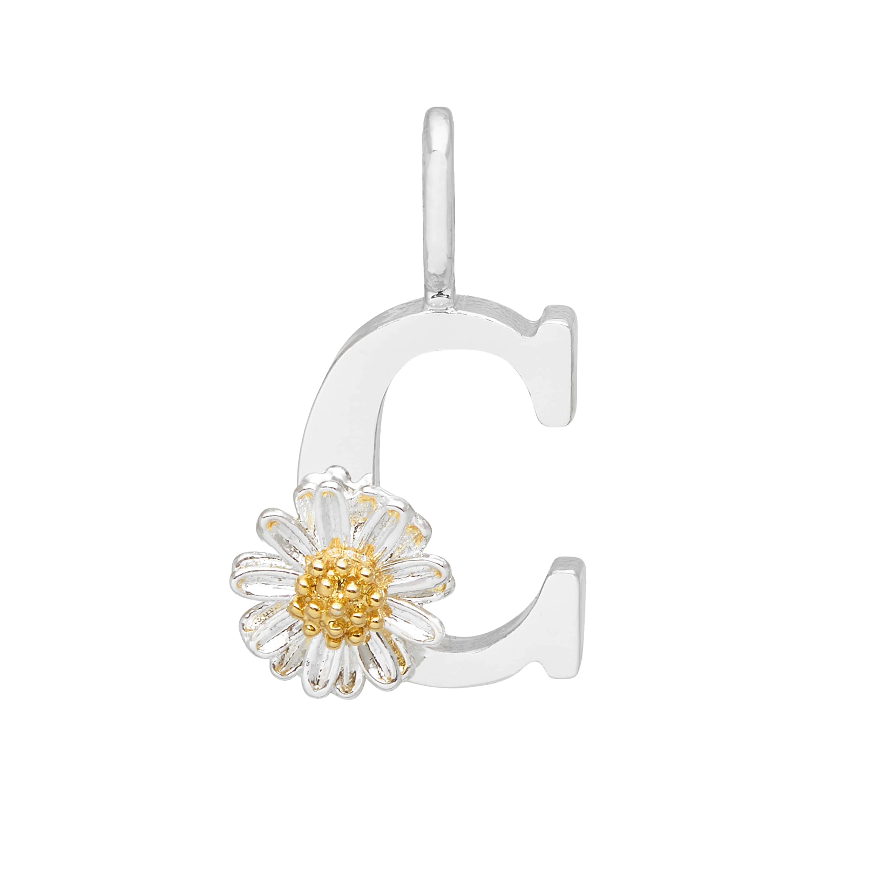 Wildflower Initial Charm - Image 3