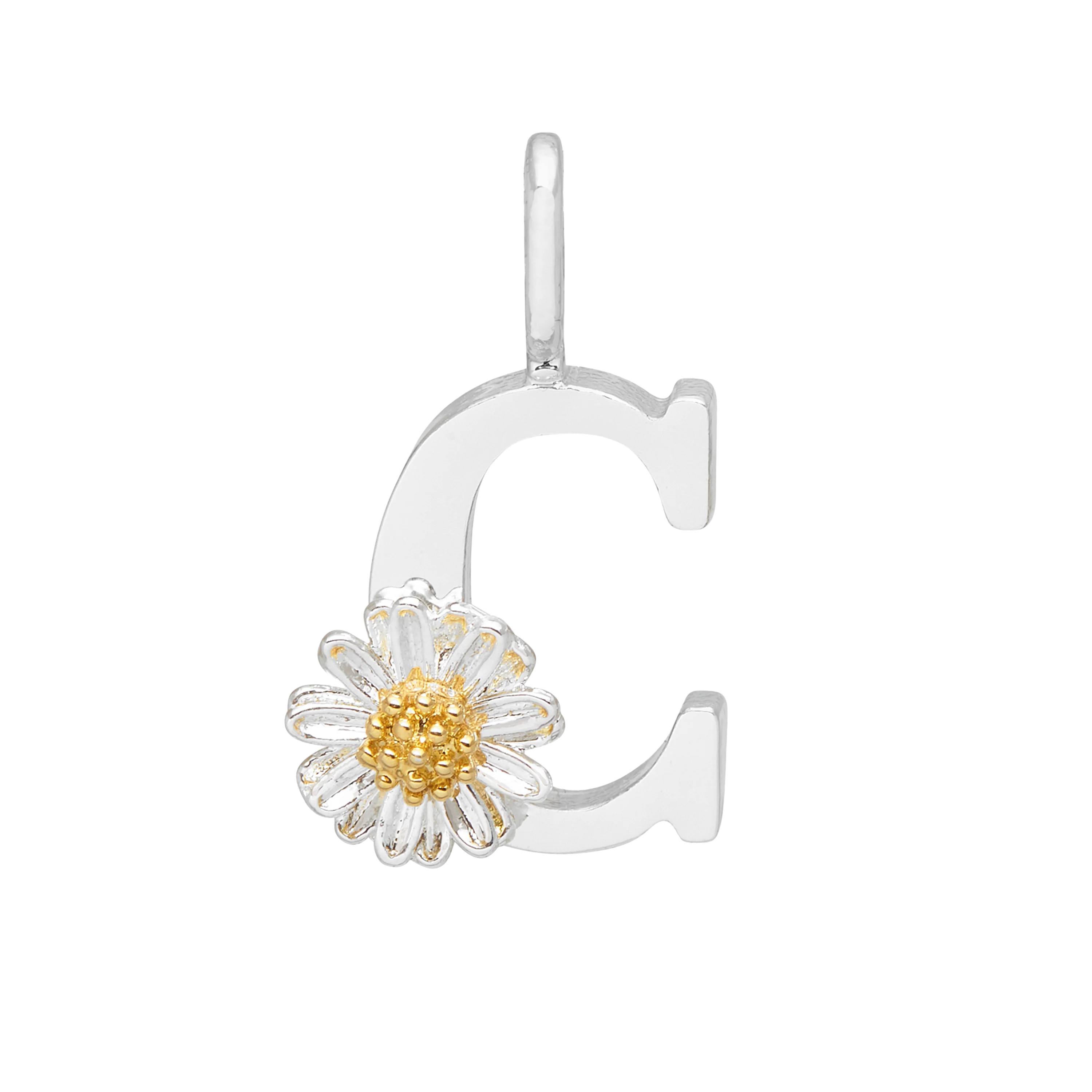Wildflower Initial Charm - Image 4