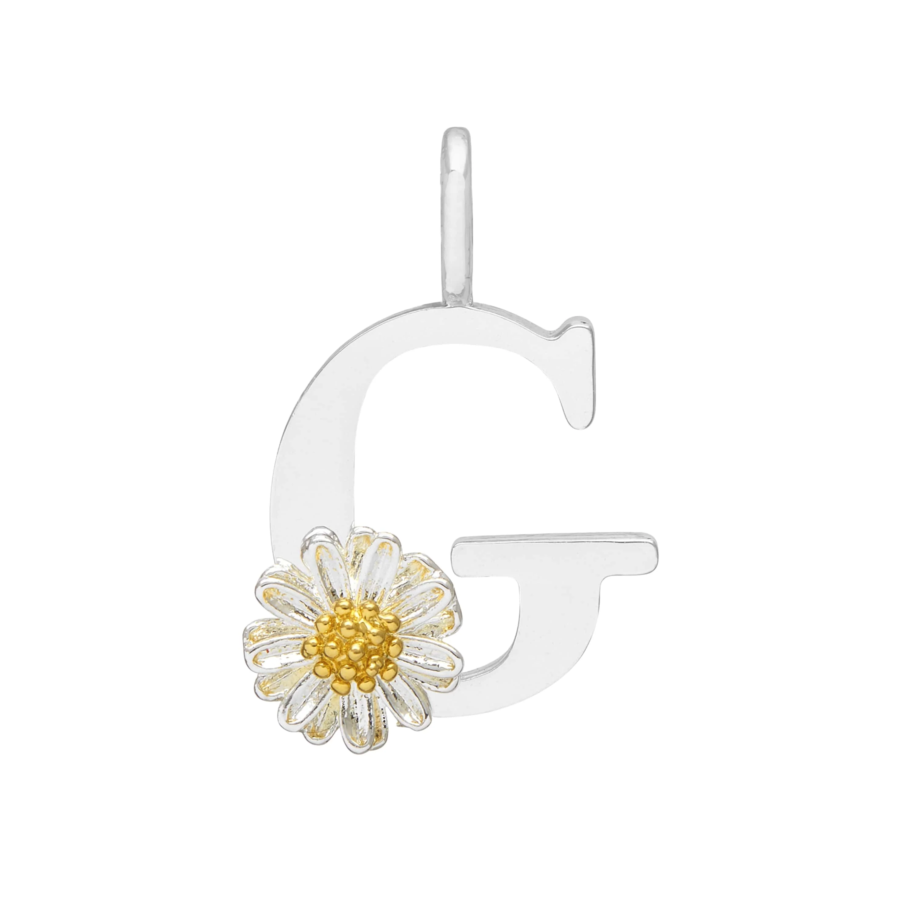 Wildflower Initial Charm - Image 3