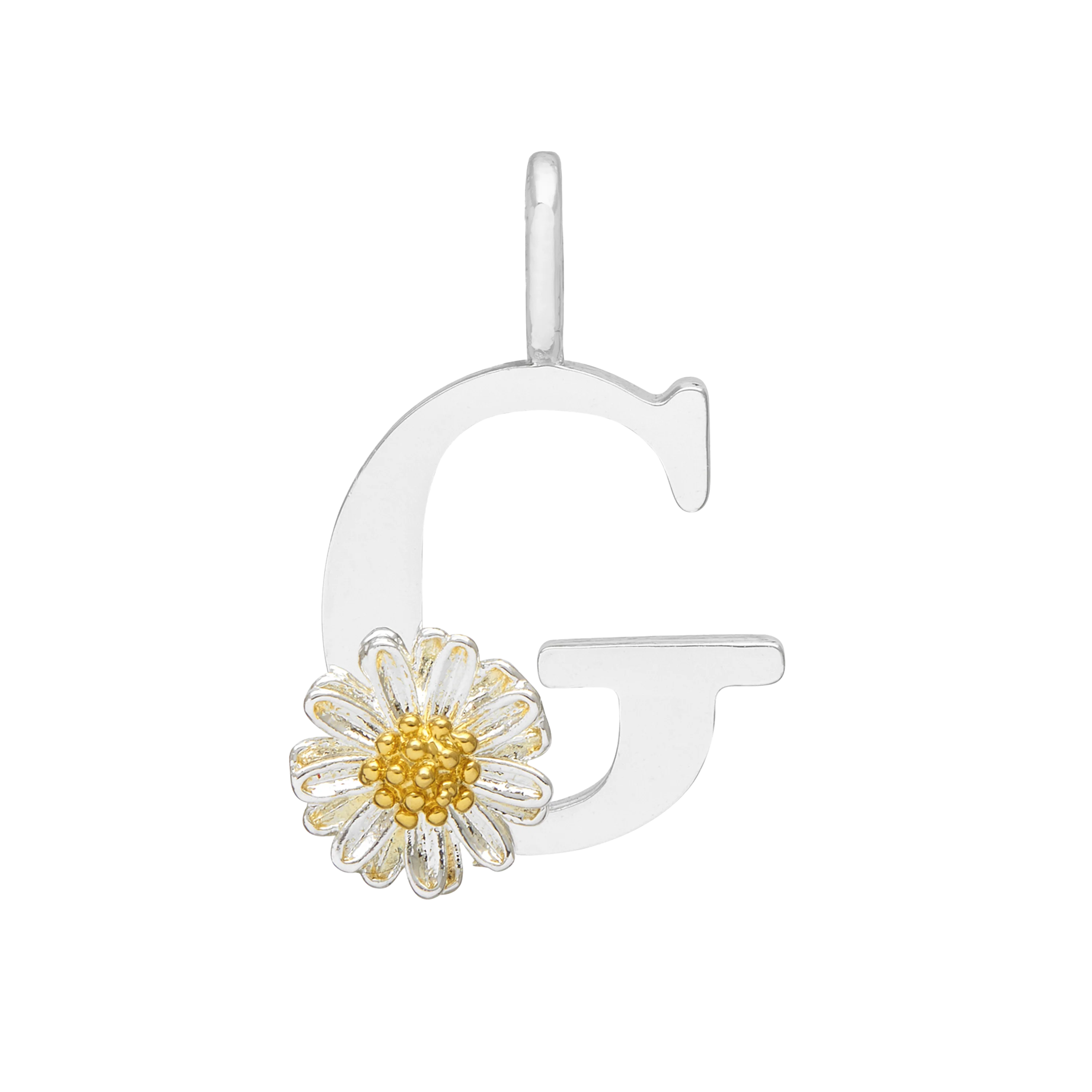 Wildflower Initial Charm - Image 4