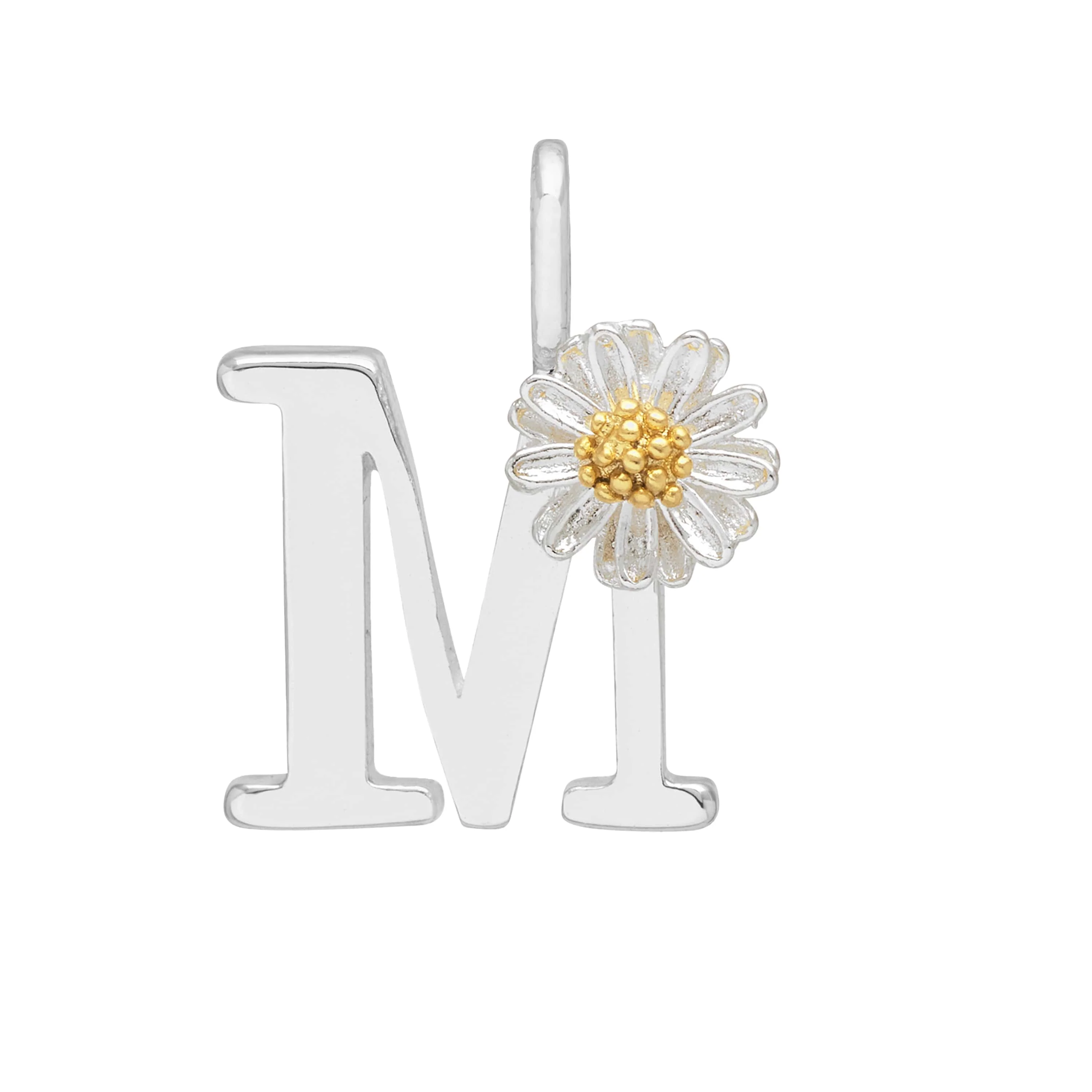 Wildflower Initial Charm - Image 3