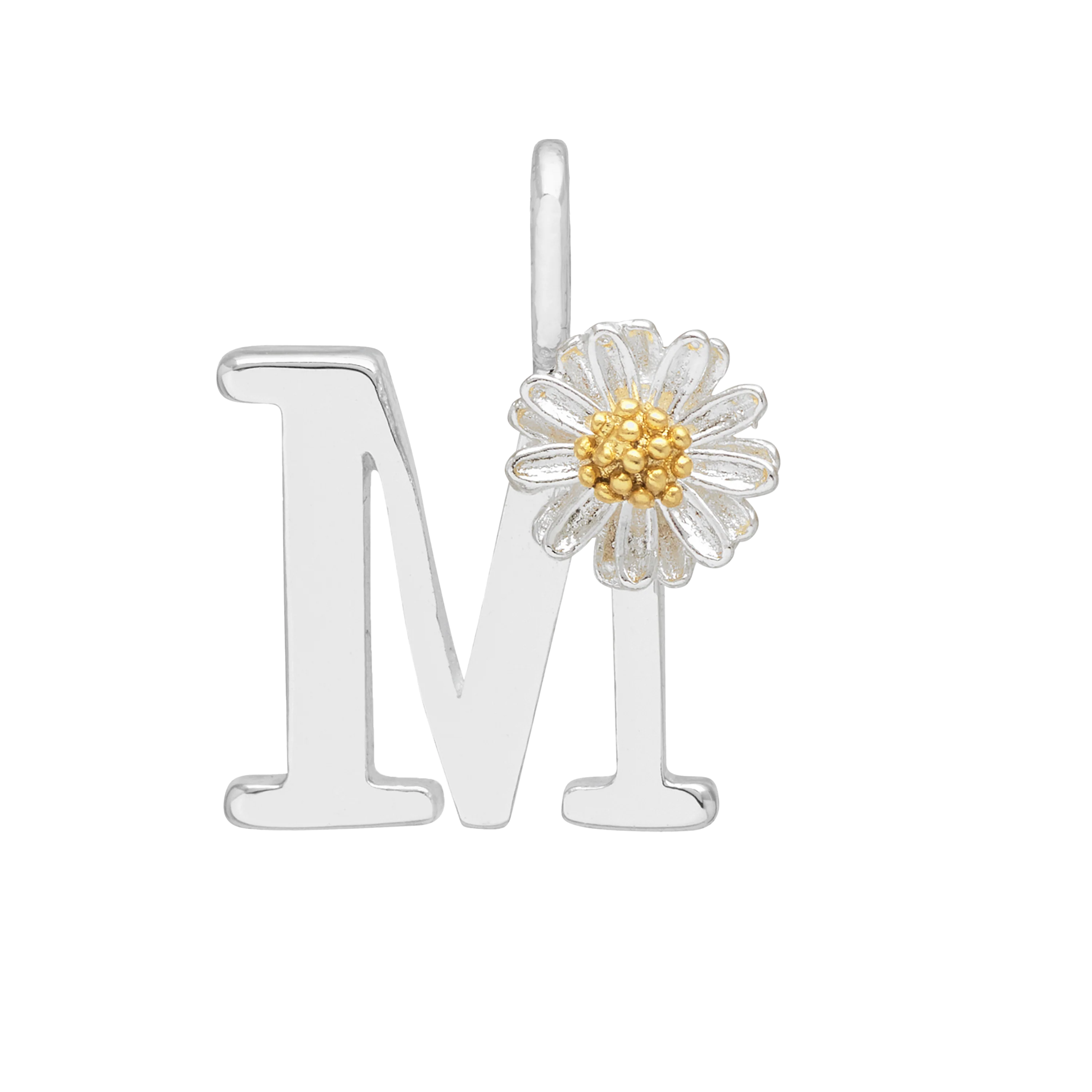 Wildflower Initial Charm - Image 4