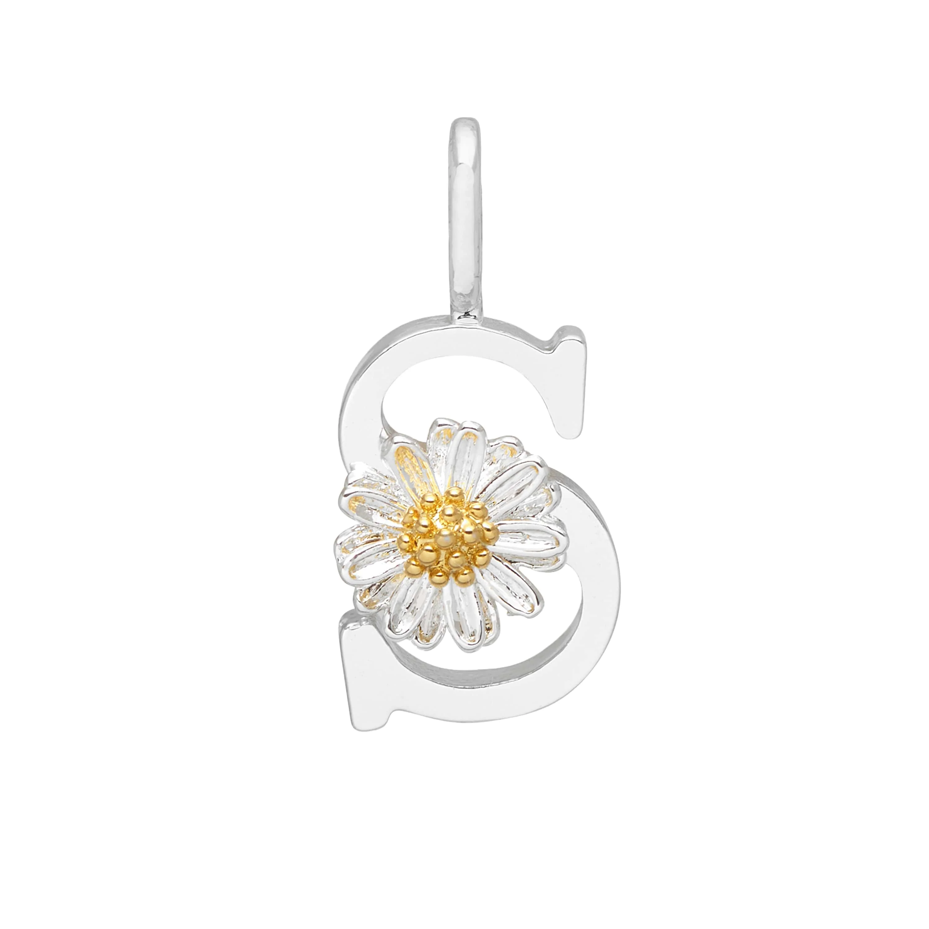 Wildflower Initial Charm - Image 3