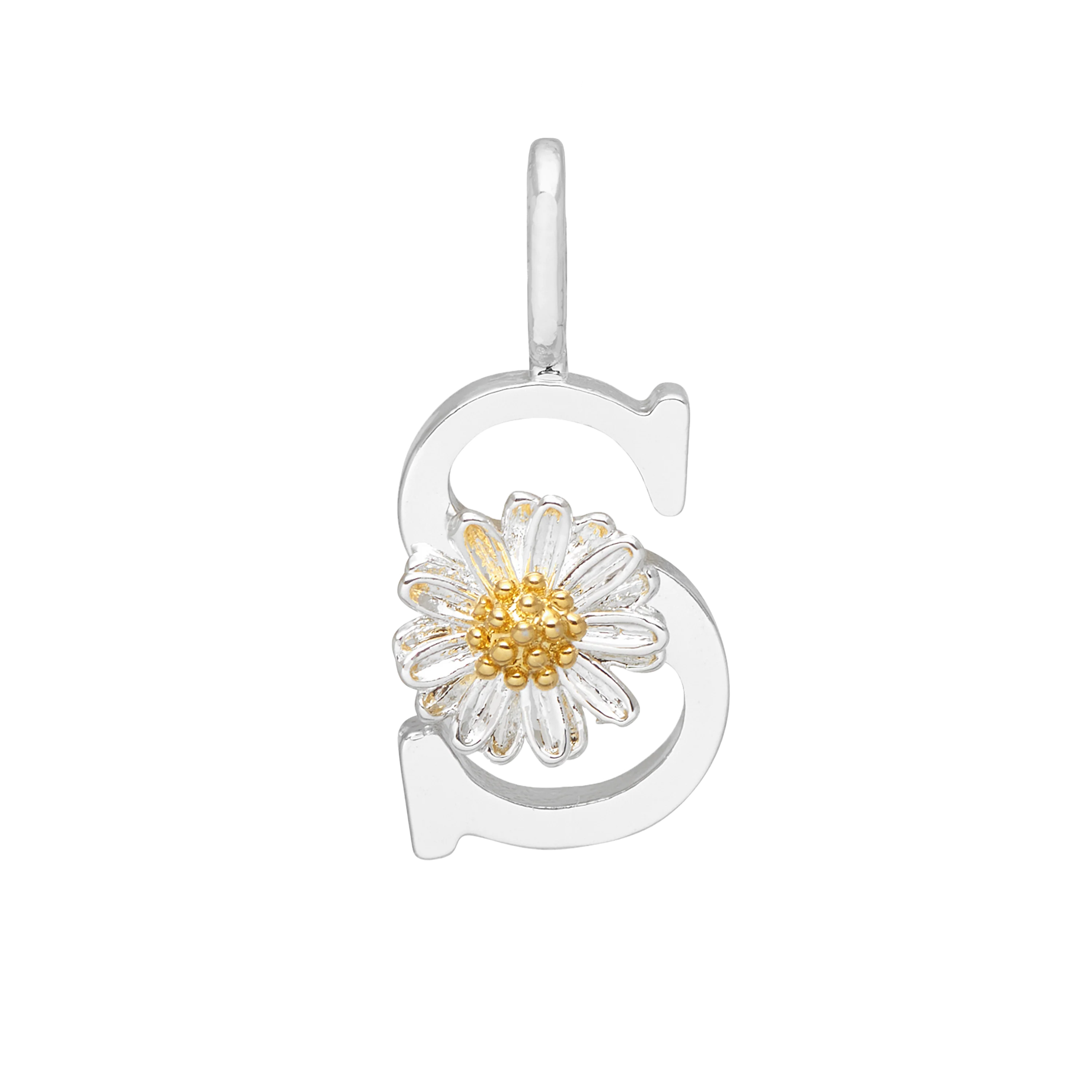 Wildflower Initial Charm - Image 4