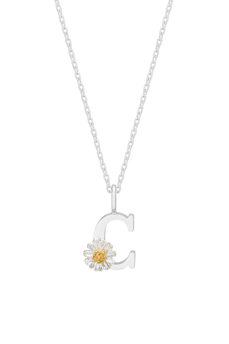 Wildflower Initial Pendant - Image 3